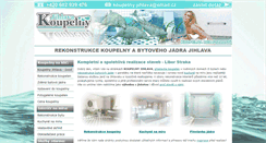 Desktop Screenshot of koupelny-jihlava.cz
